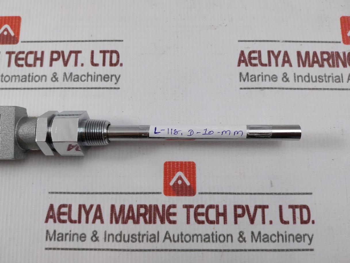 0-100C 2/1 Bimetal Thermometer L-118, D-10-mm