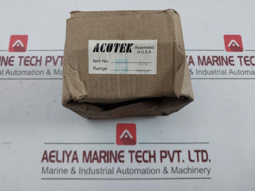 0-10 Bar Pressure Gauge Acutek 0-150 Psi