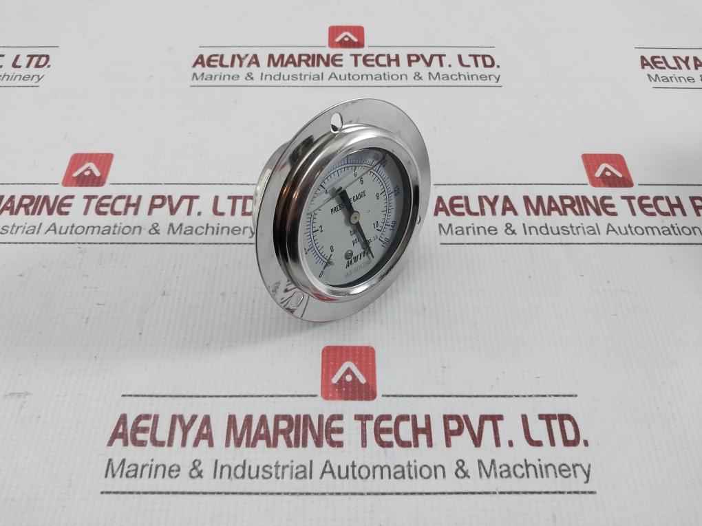 0-10 Bar Pressure Gauge Acutek 0-150 Psi