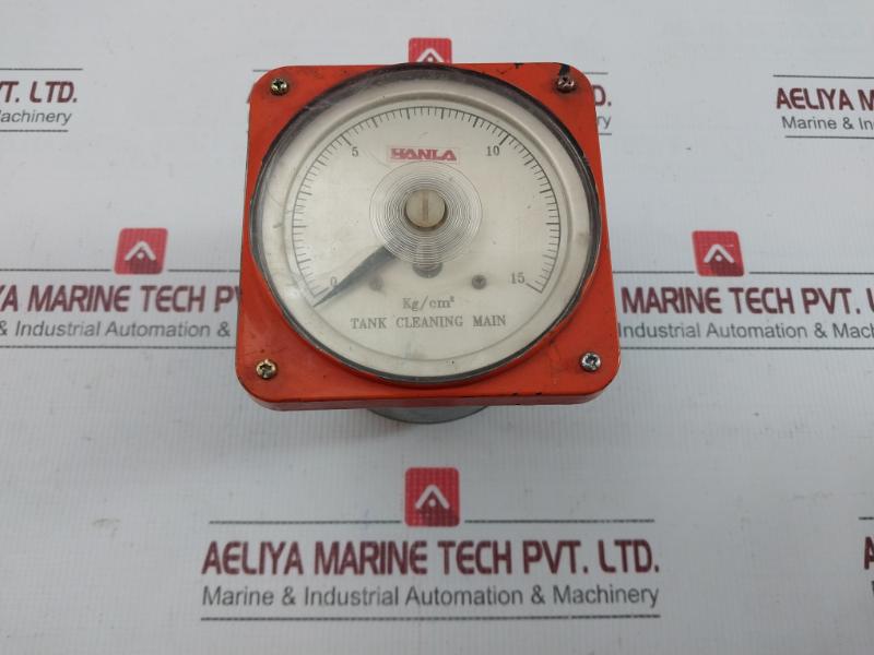 0-15 Kg/Cm2 Analog Pressure Indicator/Meter Hanla