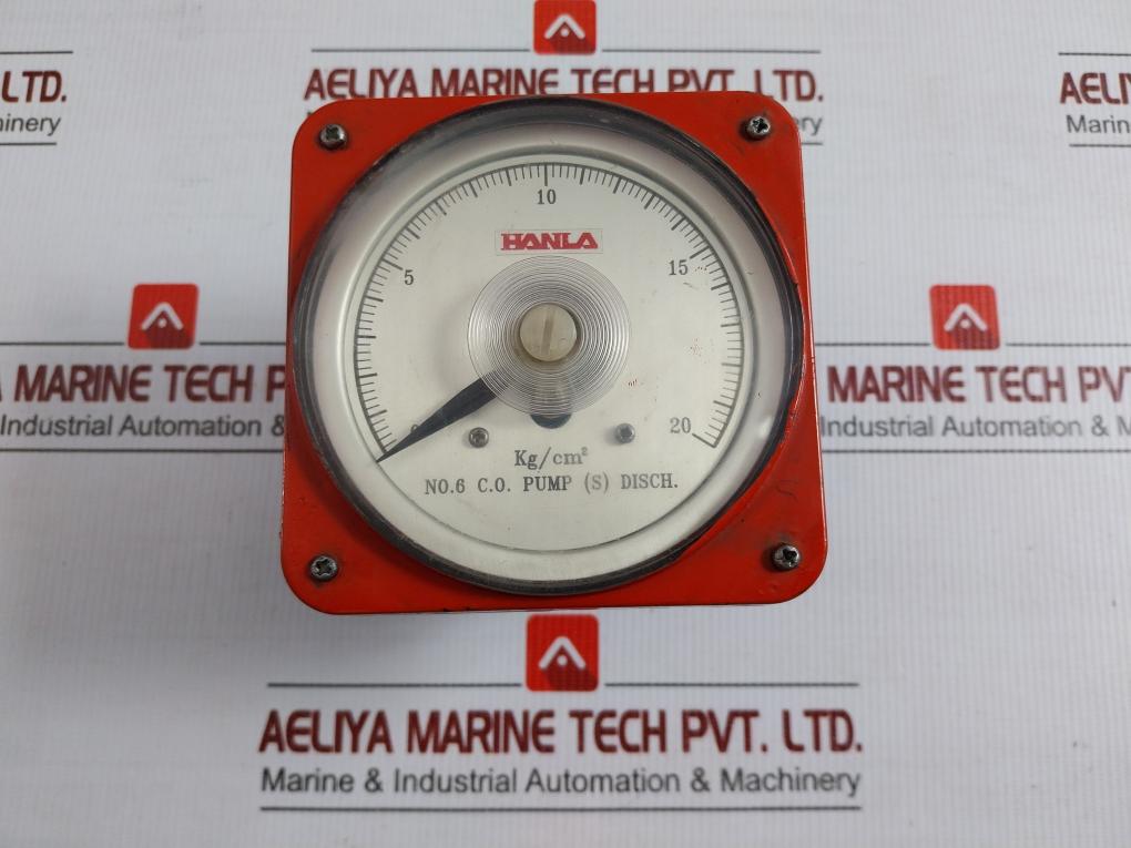 0-20 Kg/Cm2 Analog Pressure Gauge Hanla 500V