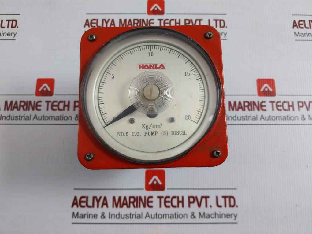 0-20 Kg/Cm2 Analog Pressure Gauge Hanla 500V
