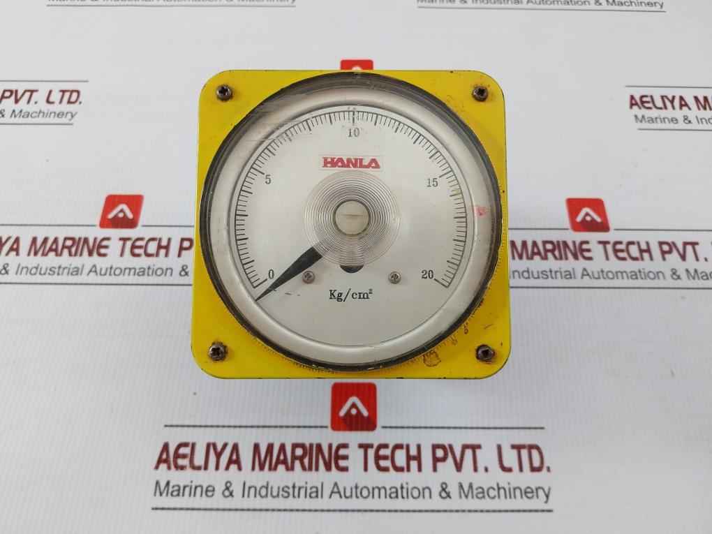 0-20 Kg/Cm2 Analog Pressure Indicator 500V Hanla