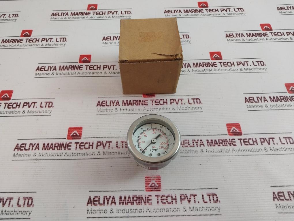 0-220 Psi 0-16 Kg/Cm Pressure Gauge