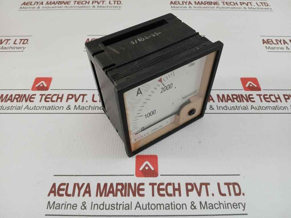0-2500/12500 A Ammeter Semco