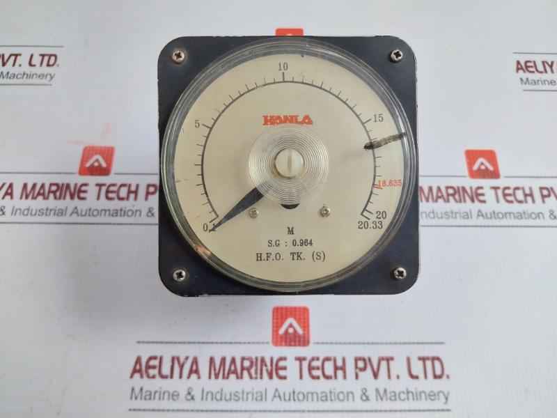 0.1-20.33M Dc Ammeter Tank Level Indicator Hanla