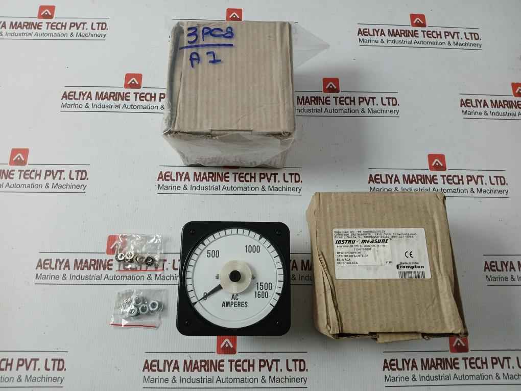 007-05Fa-lste-c7 Analog Ammeter 0-1600A Ac Crompton