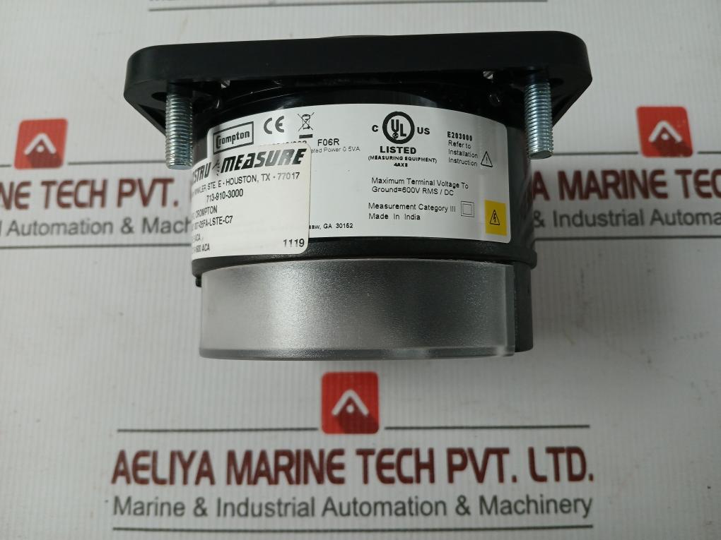 007-05Fa-lste-c7 Analog Ammeter 0-1600A Ac Crompton