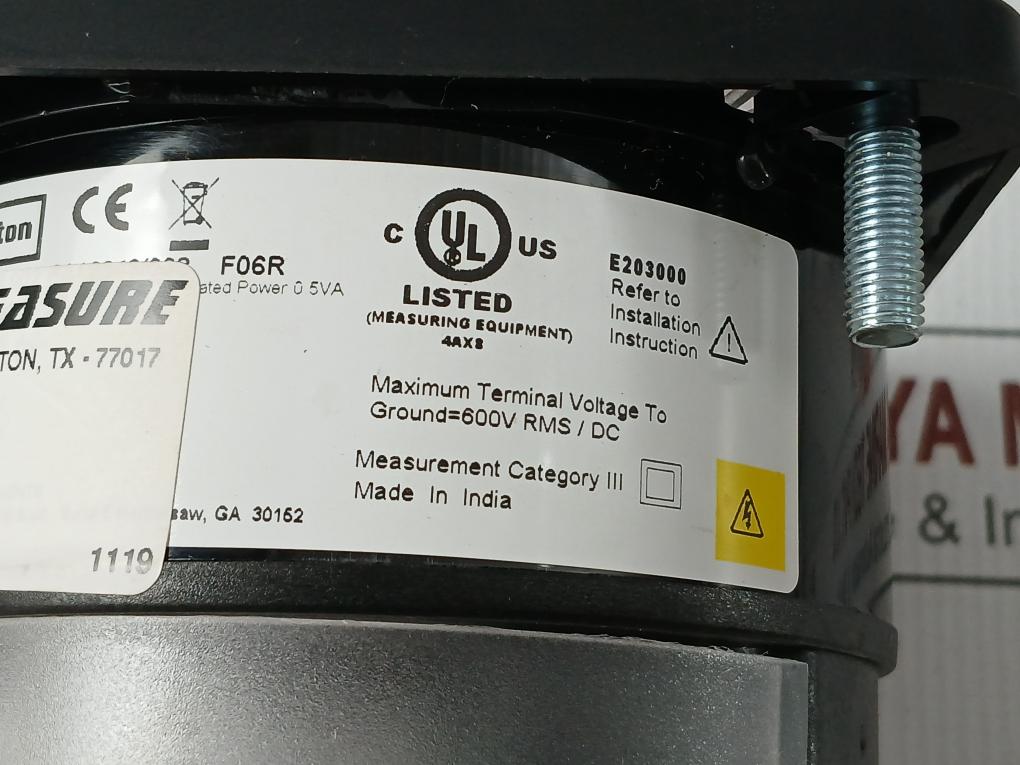 007-05Fa-lste-c7 Analog Ammeter 0-1600A Ac Crompton