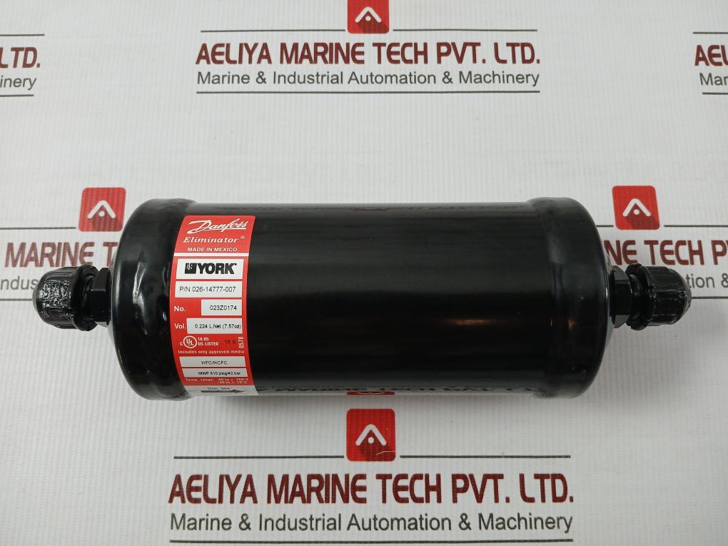 026-14777-007 York Liquid Line Filter Dryer 610 Psig/42 Bar