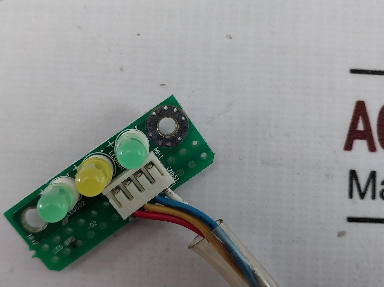 02 Led Brd Tv Display Indicator Pcb Unit E152386
