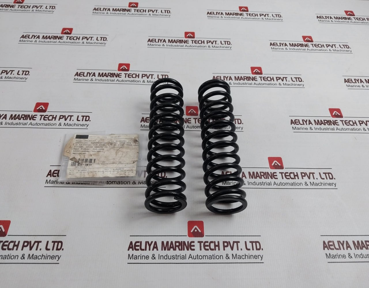 033-0093 Compression Spring 12.44 Coll O/D 57Mm I/D 42.98Mm