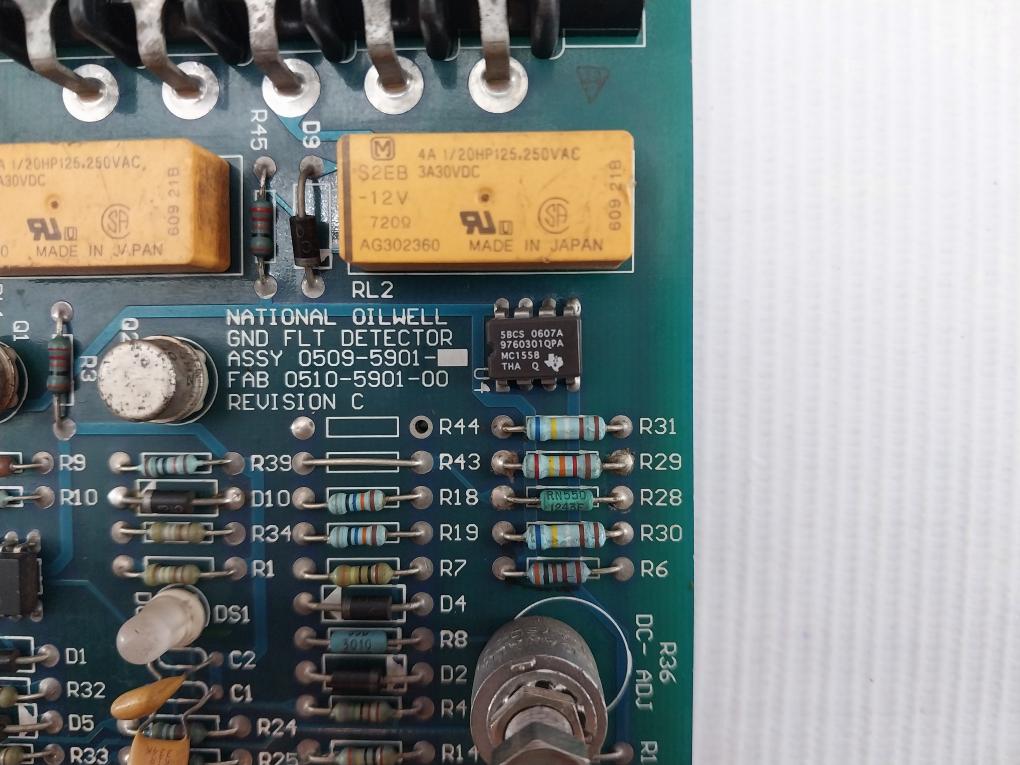 0510-5901-00 Ground Fault Detector Pc Board National Oilwell