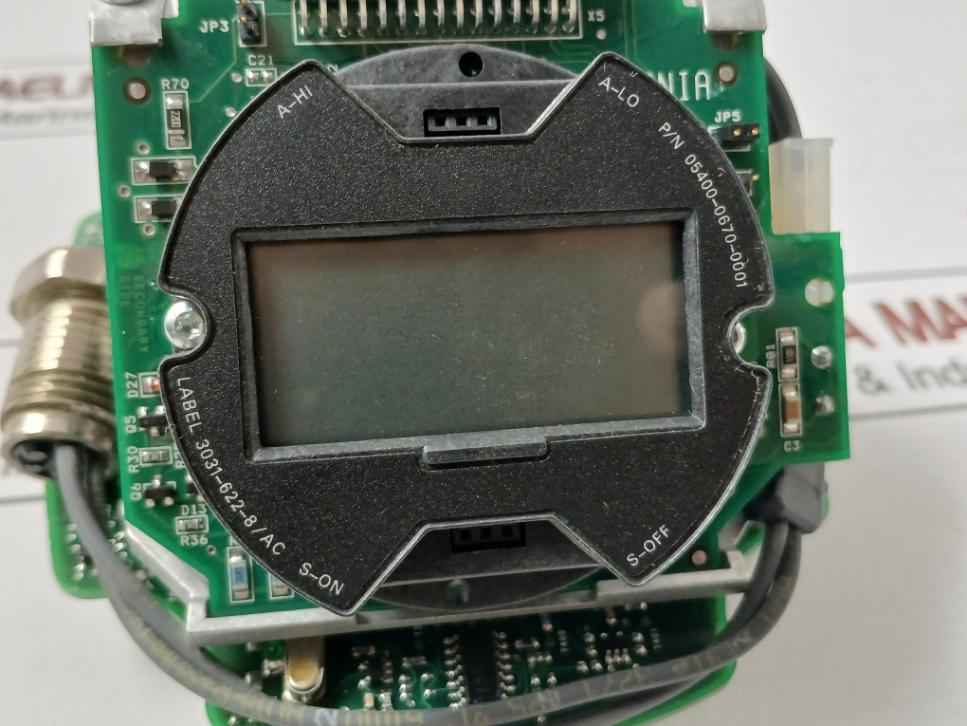 05400-0670-0001 Rosemount Pressure Transmitter Rev A