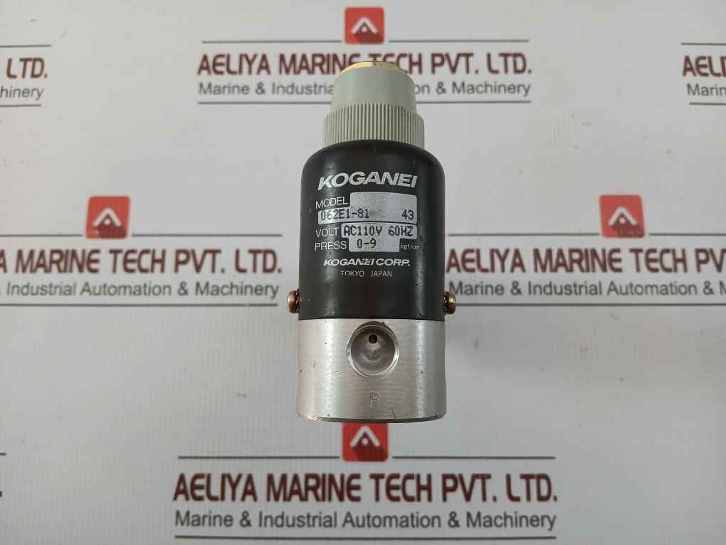 062E1-81 Round Type Air Solenoid Valve Ac110V 60Hz Koganei