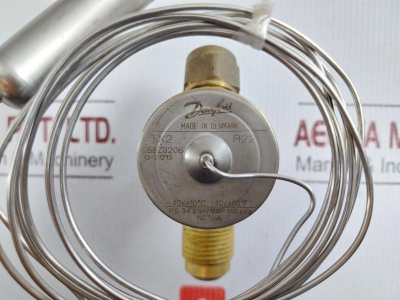 068Z3206 Thermostatic Expansion Valve 34Bar/500 Psig Danfoss