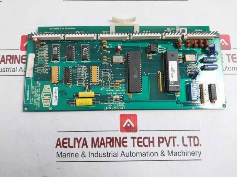 08Bsadebt Milnor Serial Analog To Digital Converter Board