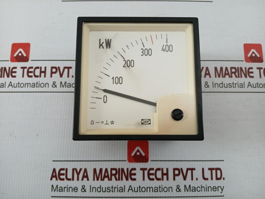 0 To 400 Kw Deif Analogue Power Meter