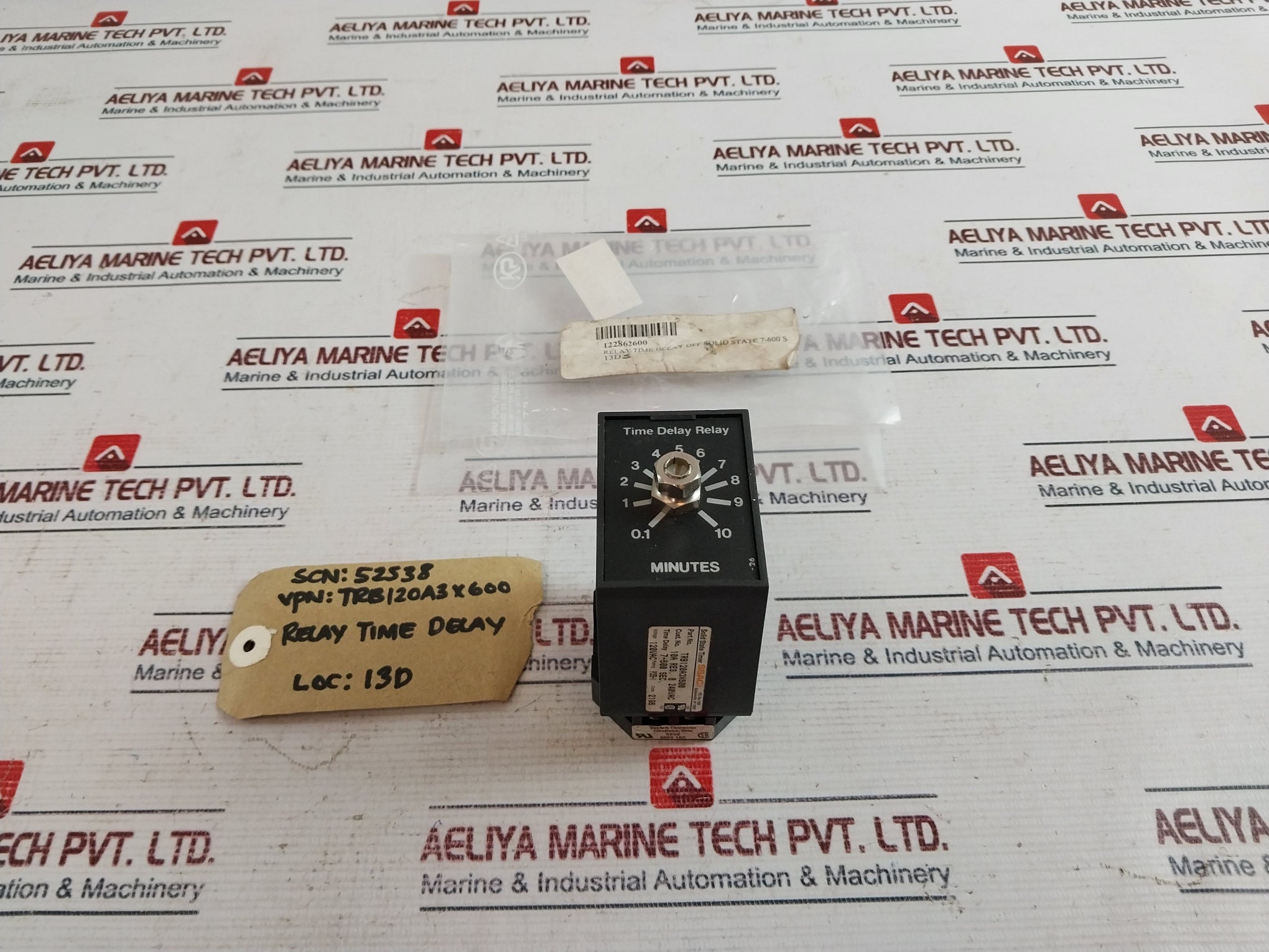 Ssac Trb120A3X600 Solid State Time Delay Relay
