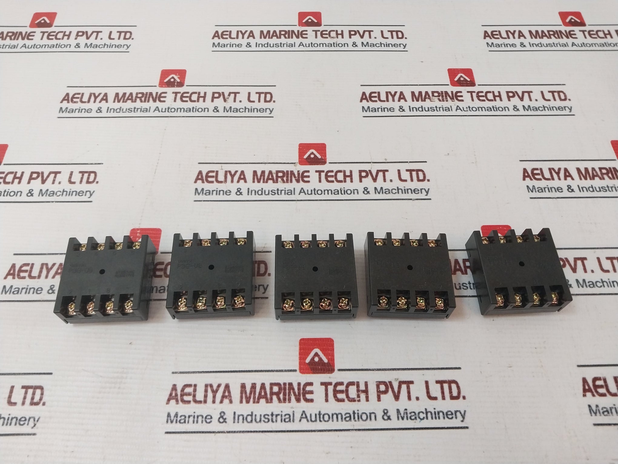 Lot Of 5X Omron P3G-08 Relay Socket 6A 250Vac