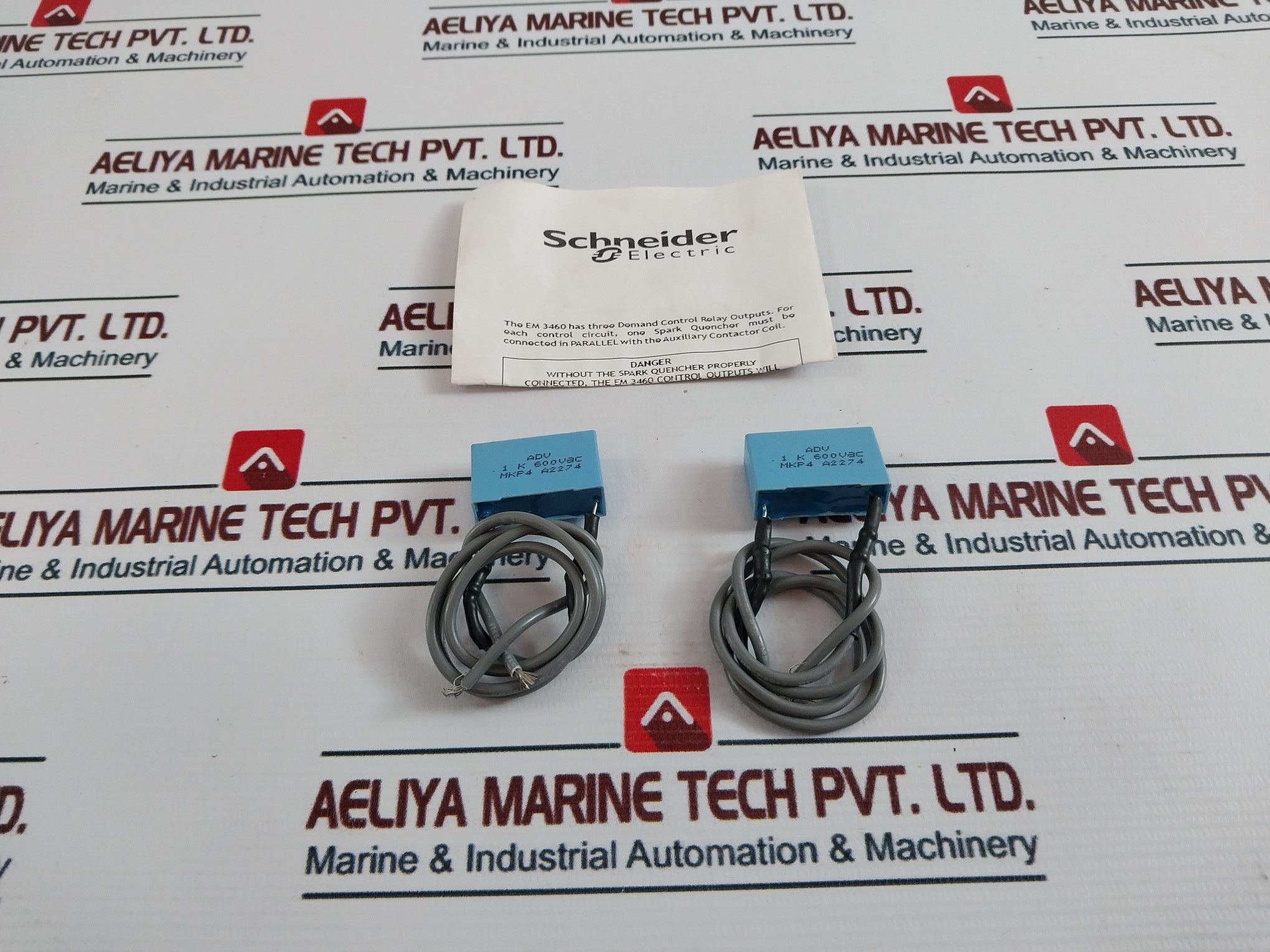 Lot Of 3X Schneider Electric Mkp4 A2274 1 K 600Vac Auxiliary Contactor Coil