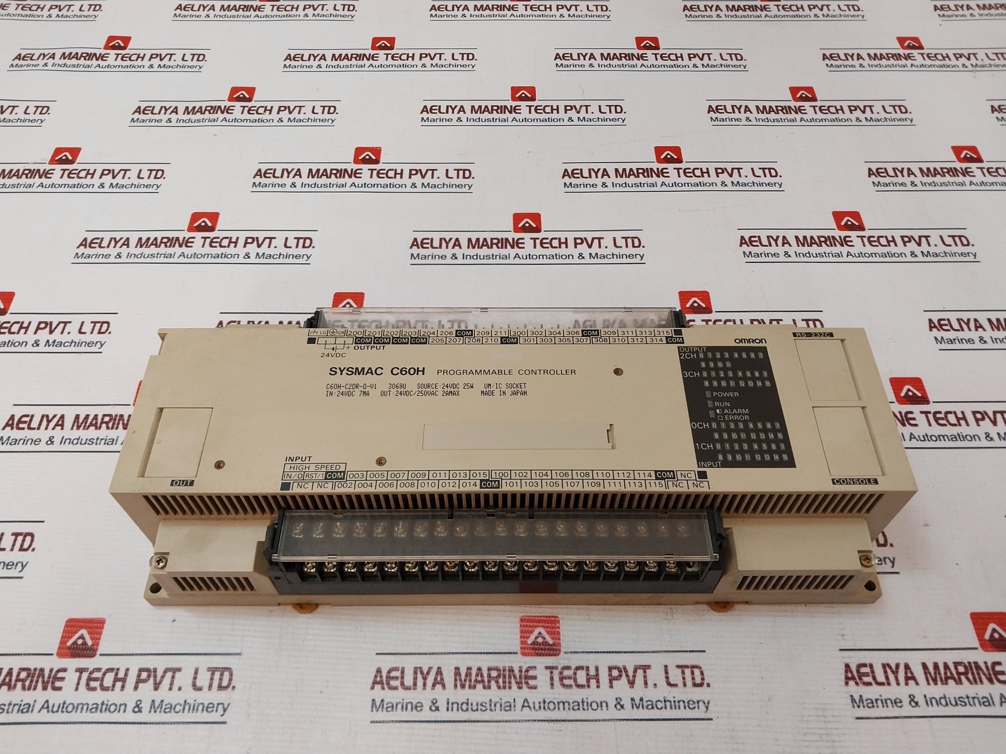 Omron C60H-c2Dr-d-v1 Programmable Controller Sysmac C60H 24Vdc 7Ma