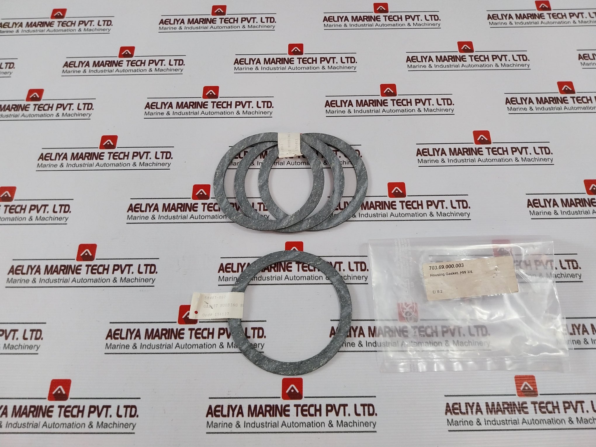 Lot of 4X 58487-002 HW 3/4 Housing Gasket