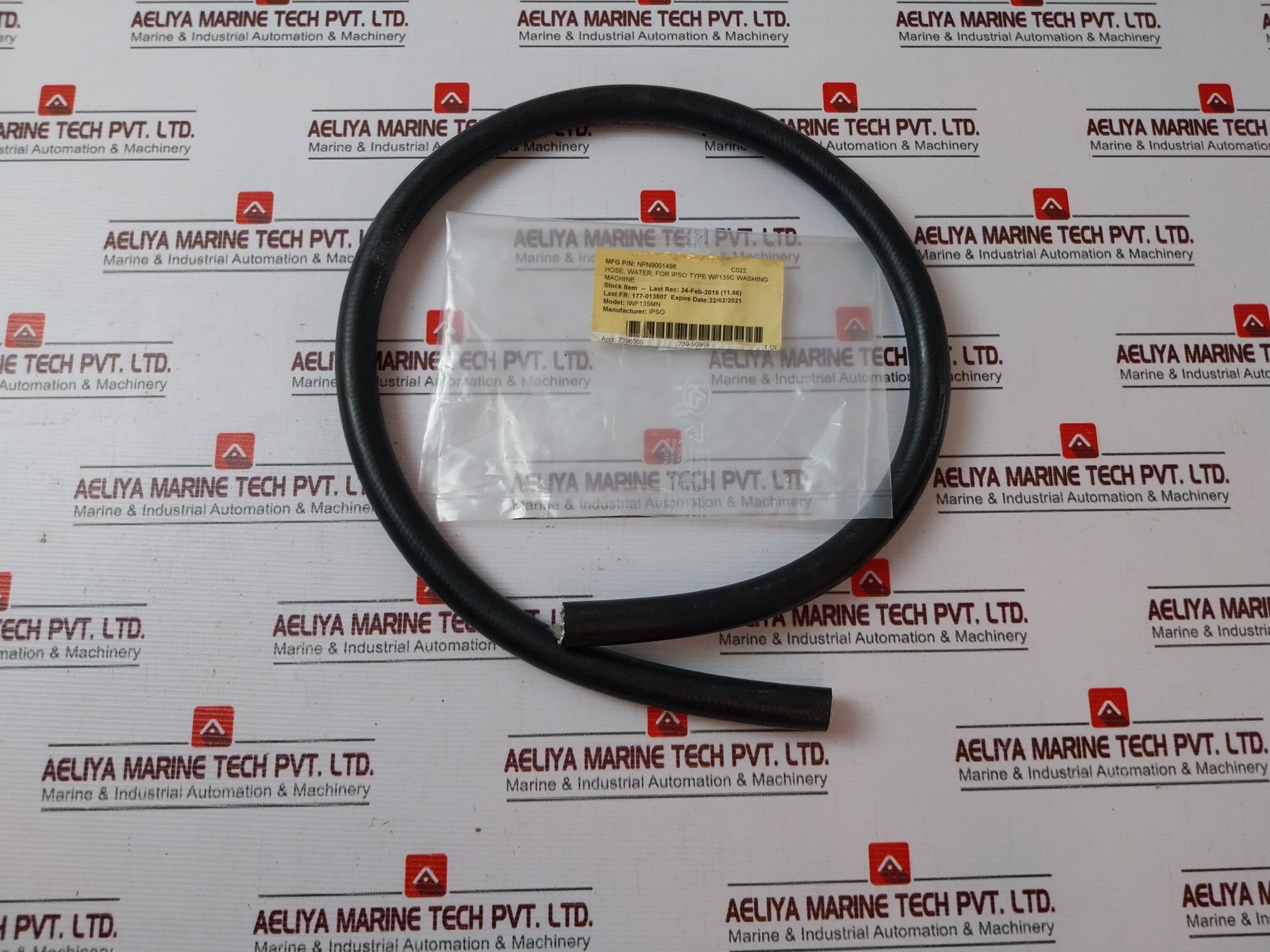 Parker Irt Npn9001498 Variopress 20 Bar Rubber Hose Iwf135Mn