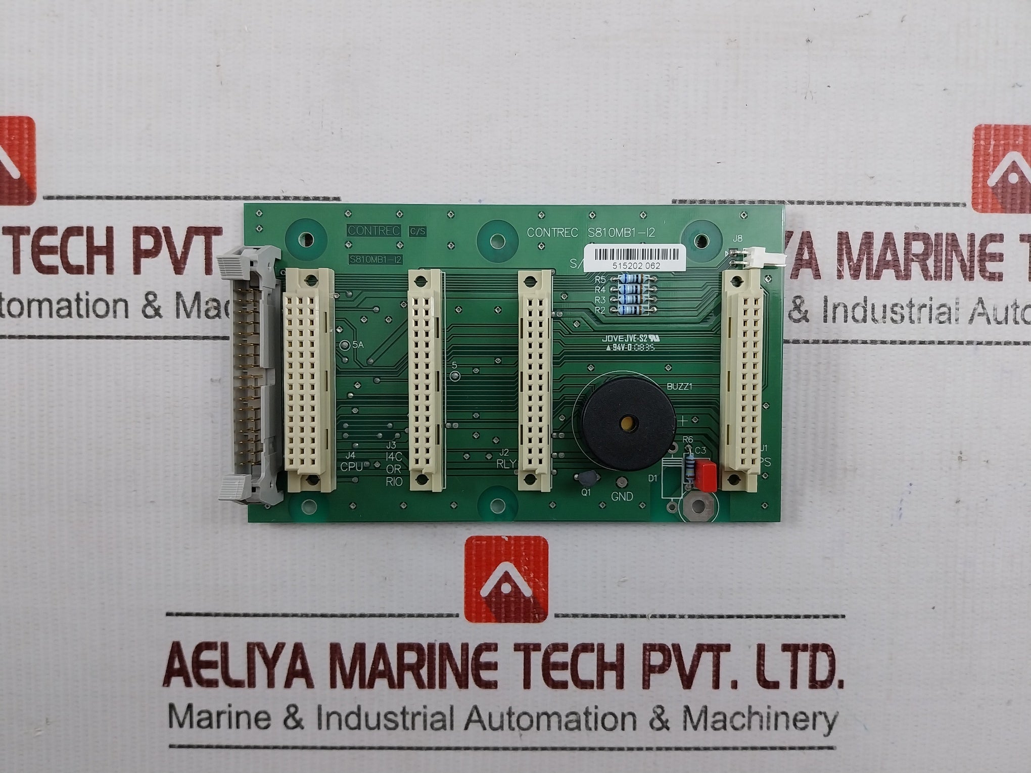 Contrec S810Mb1-i2 Backplane Pc Board Jve-s2