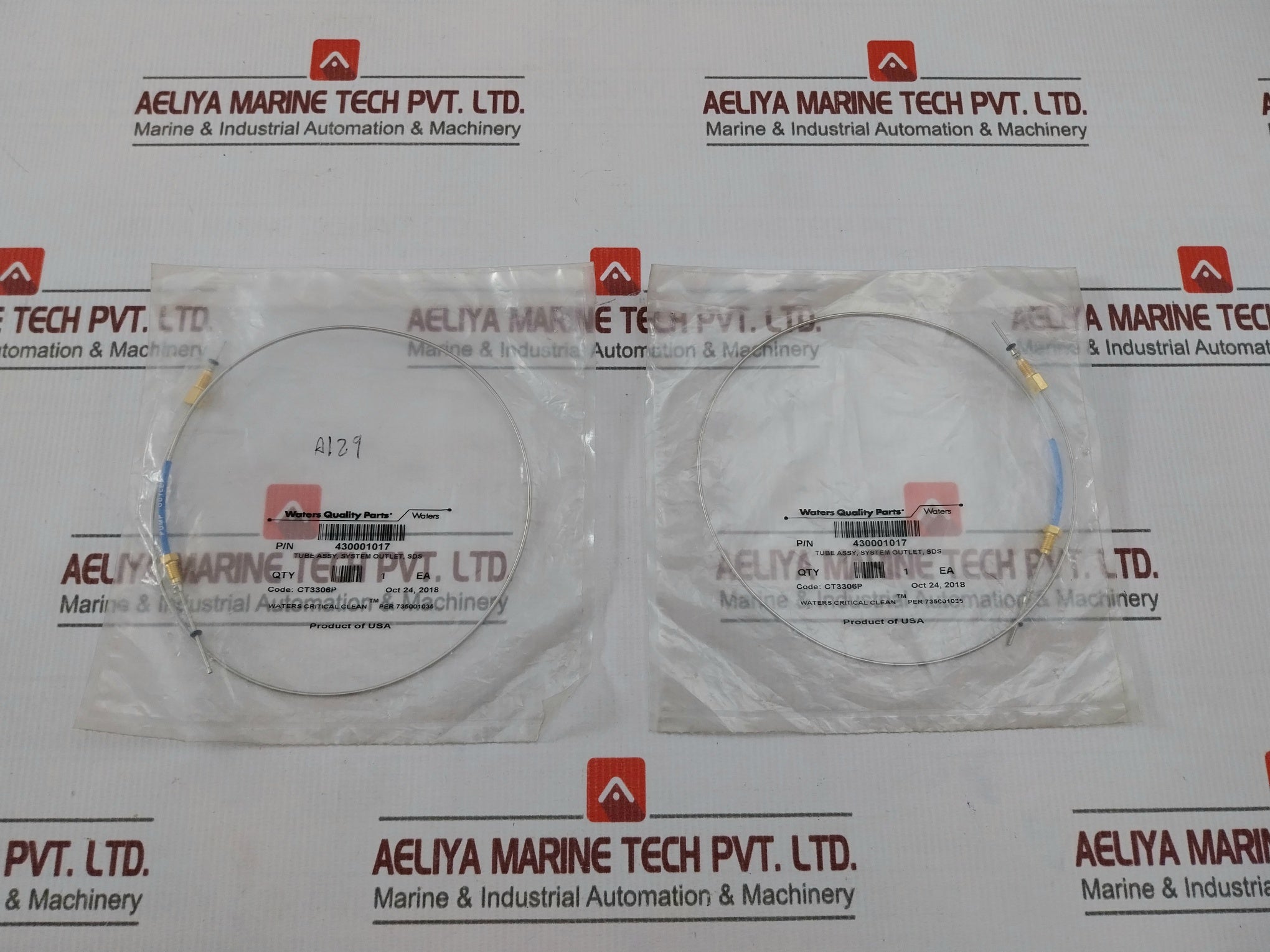 Waters 430001017 Tube Assy System Outlet Sds