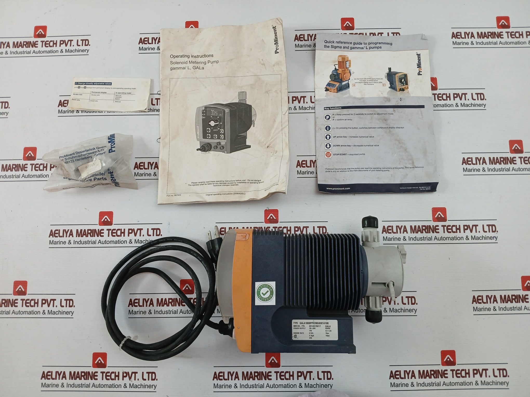 GALA1000PPE200UD014100 PROMINENT Process Control Metering Pump