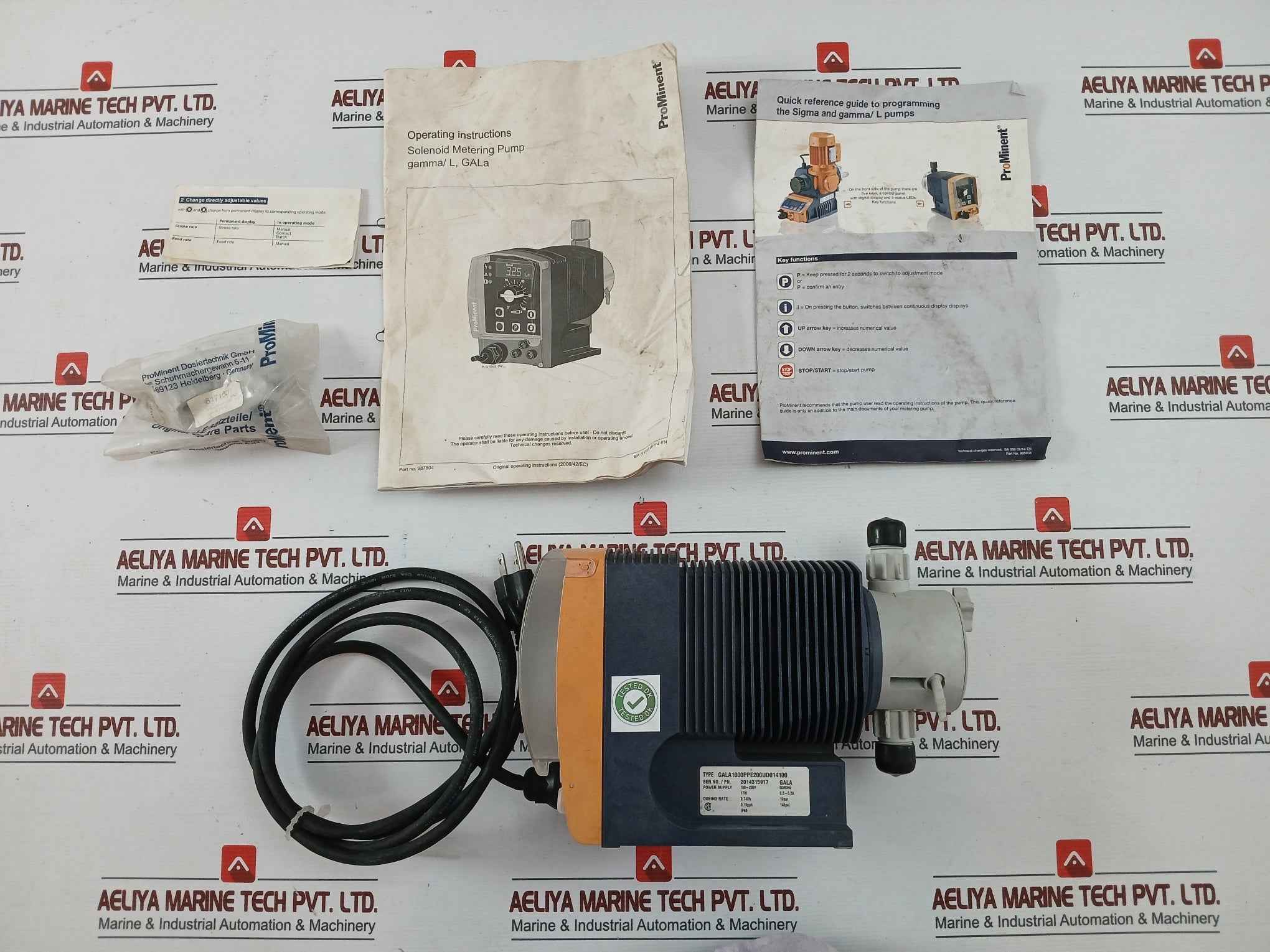 GALA1000PPE200UD014100 PROMINENT Process Control Metering Pump