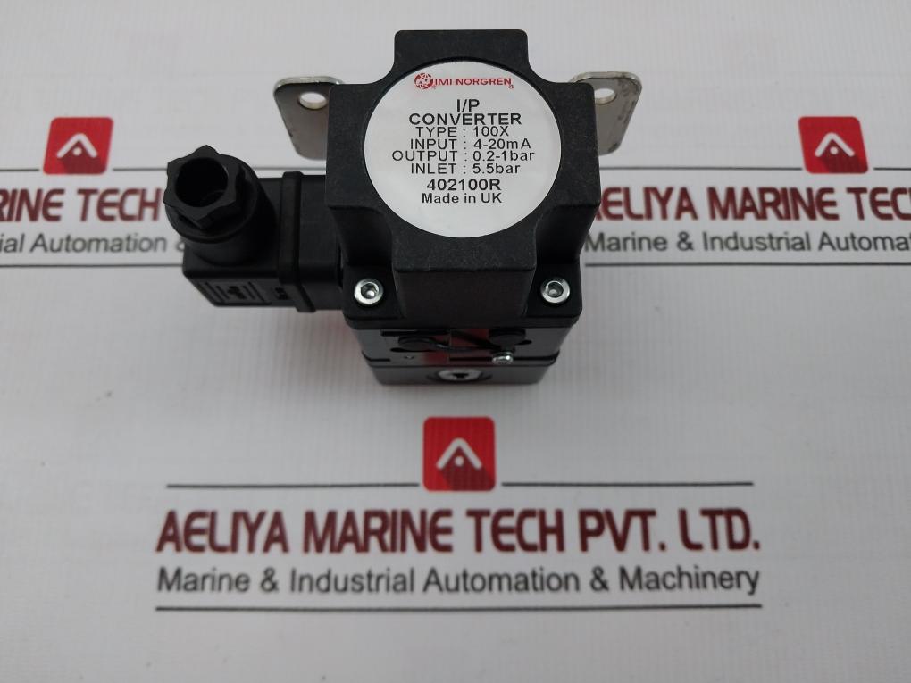 100X I/P Converter Imi Norgren Input: 4-20 Ma