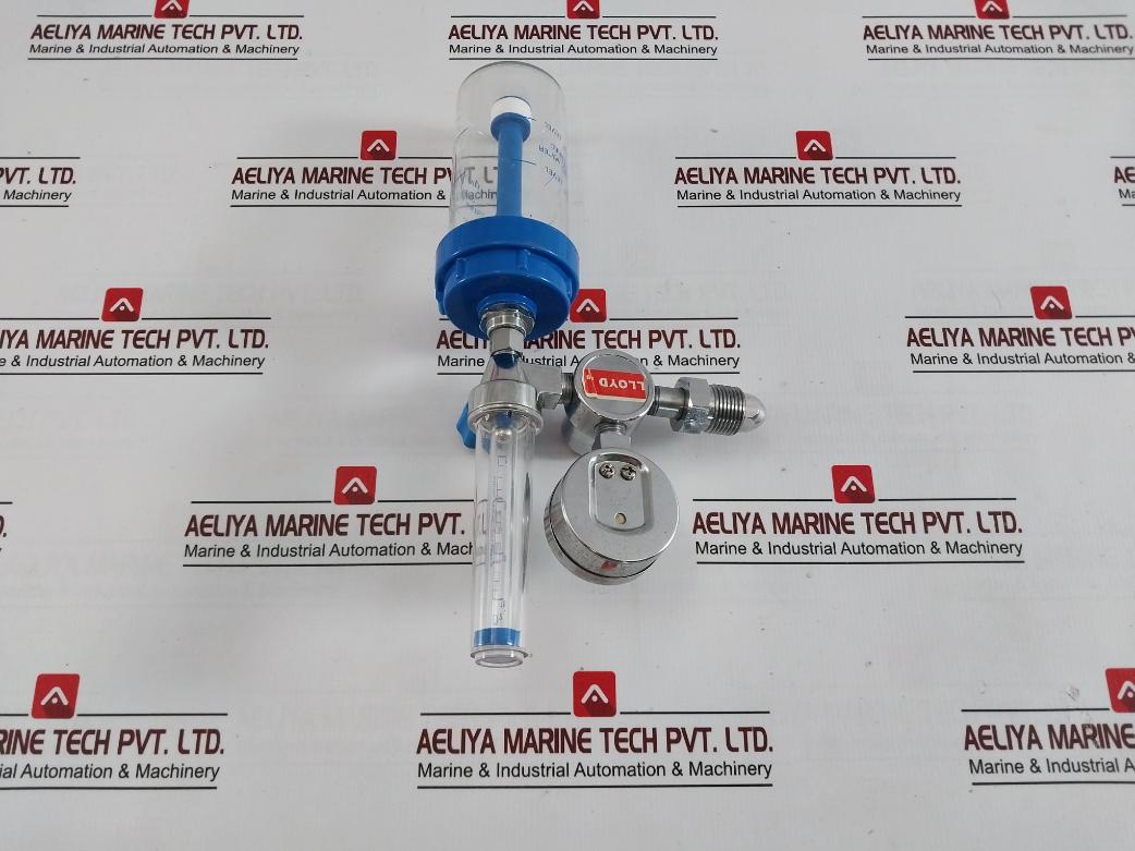 101325Pa Oxygen Pressure Reducing Regulator Flowmeter Inhalator 14700 Kpa