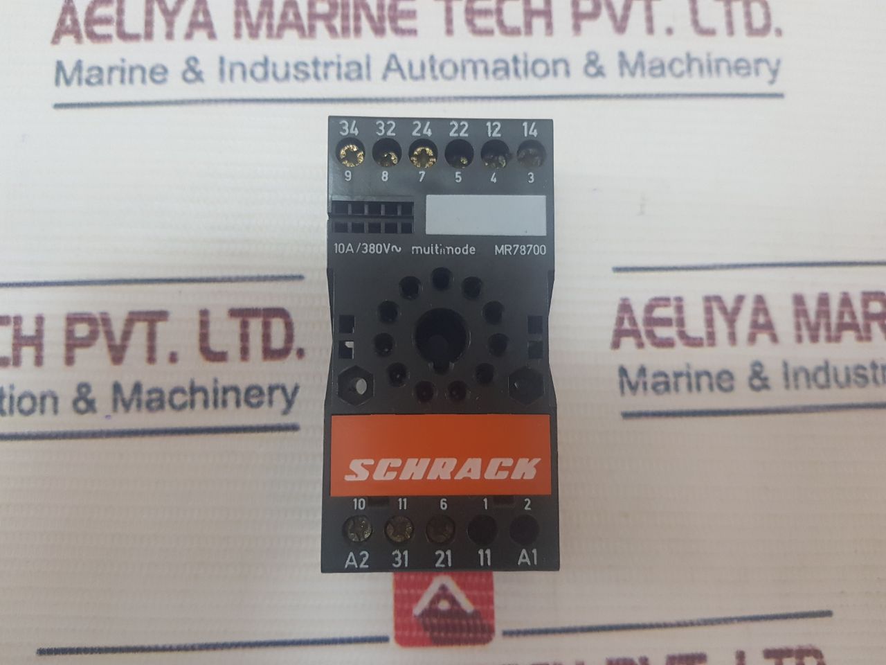 Electromatic/Schrack Sabc 207 900 S-system Time Delay Relay 10A 380V