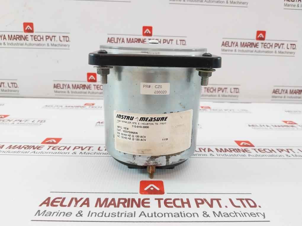 103372Anan Frequency Meter 55-65 Hertz @ 120 Acv Instru-measure