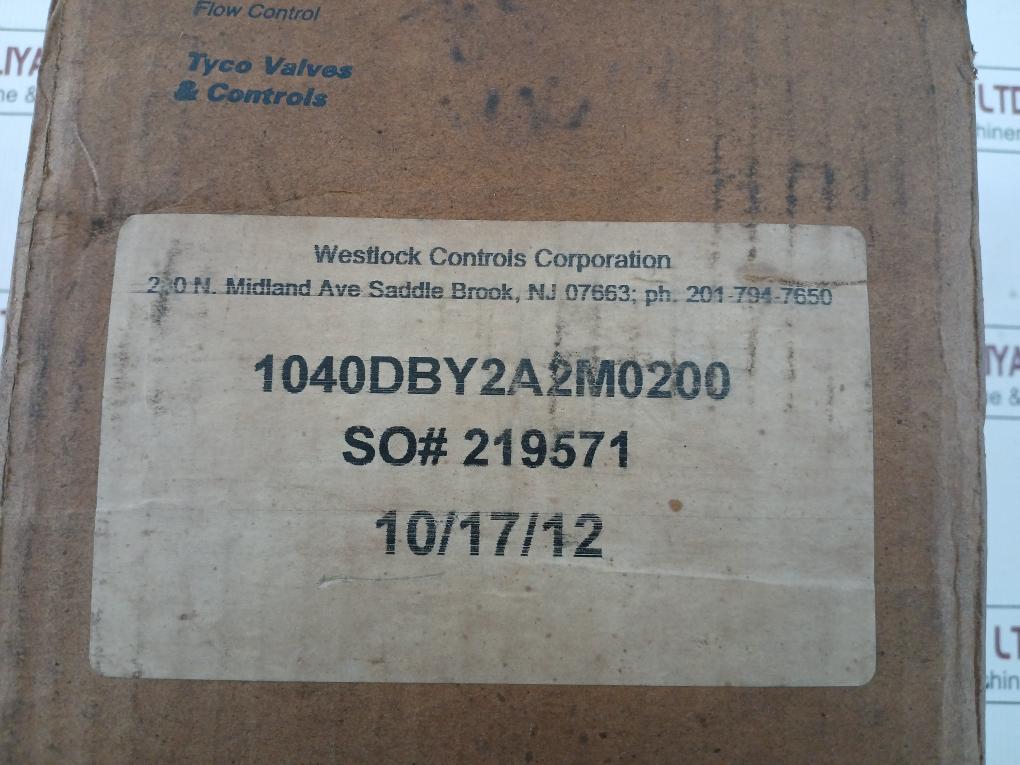 1040Dby2A2M0200 Valve Position Monitor Switch Box Westlock