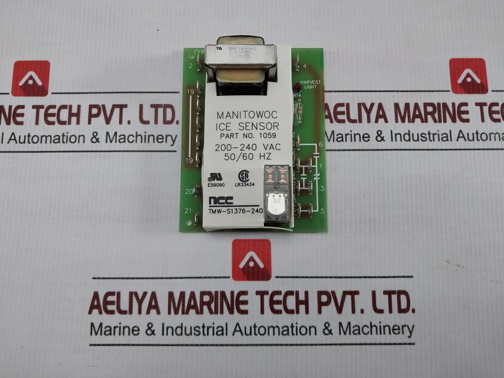 1059-Tmw-s1376-240-Ice-Thickness-Sensor-Pcb-Module-200-240Vac-50-60Hz-Manitowoc-209614-1