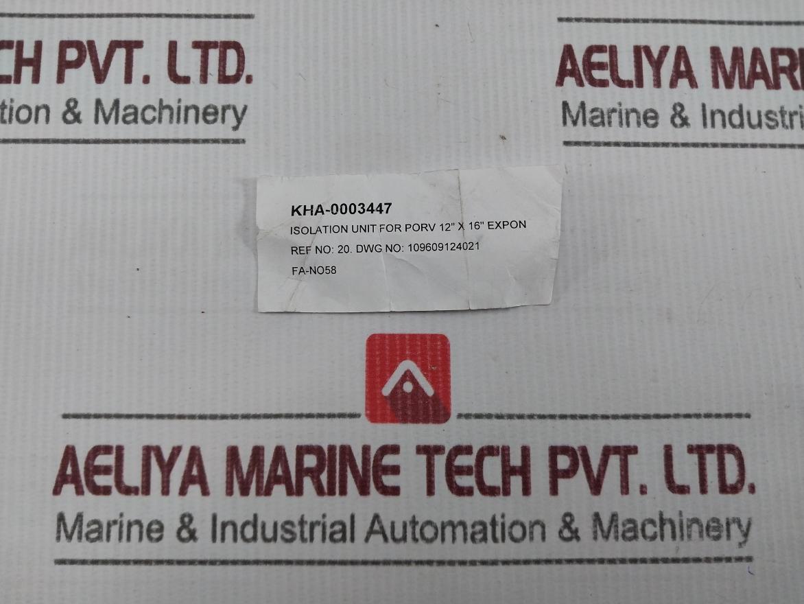 109609124021 Isolation Unit