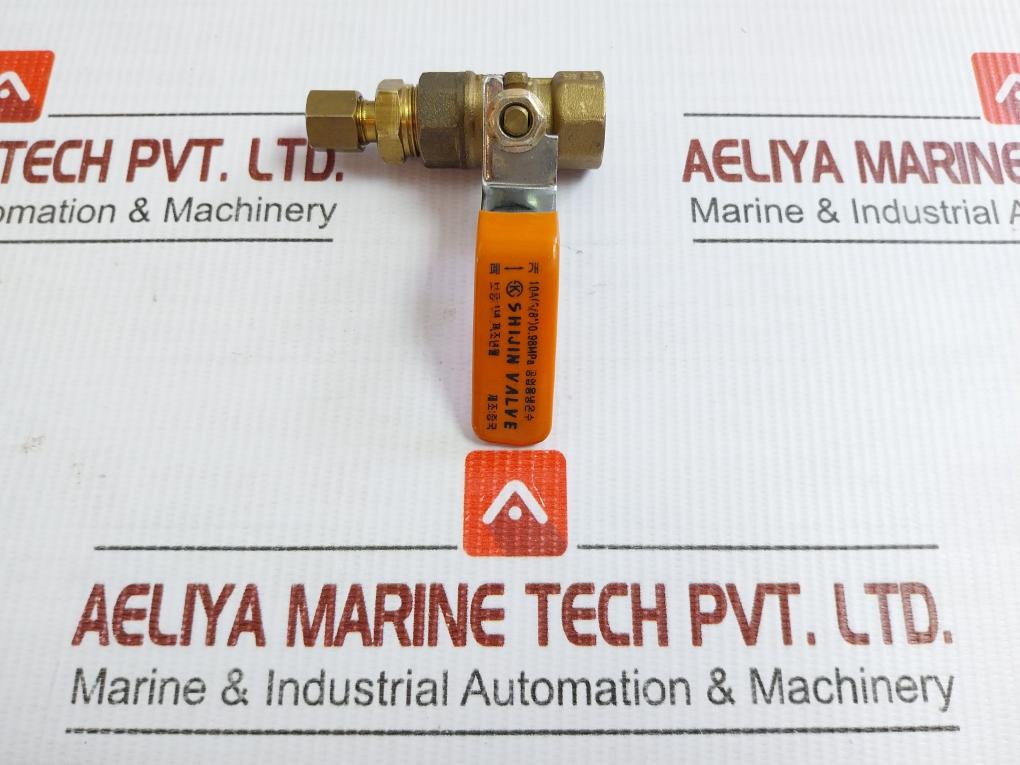 10A(3/8') 0.98 Mpa Shijin Ball Valve Weight 130 Gm