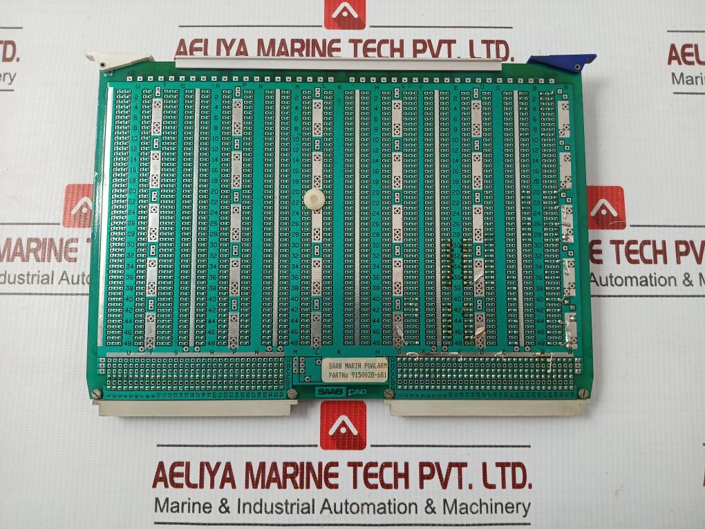 10 Pu Alarm Pcb Card 9150028-681 Saab Marine