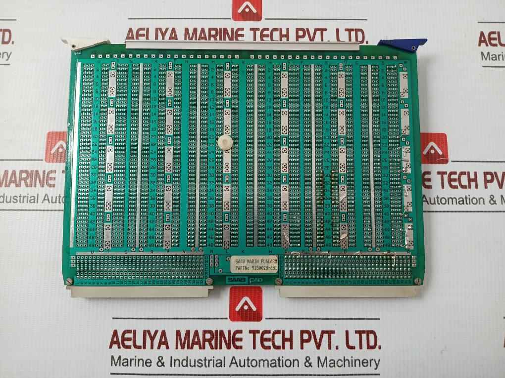 10 Pu Alarm Pcb Card 9150028-681 Saab Marine
