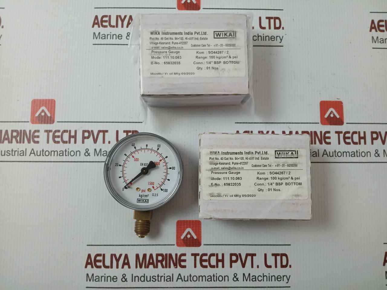 Pressure Gauge 111.10.063 Wika