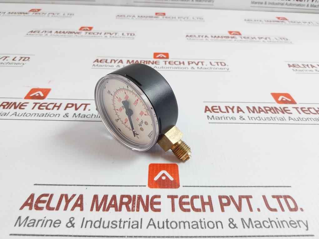 111.10.063 Pressure Gauge Wika 0 To 210 Kg/Cm2 & Psi