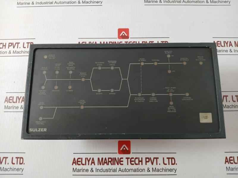 112.045.584.200 Synoptic Control Panel Sulzer