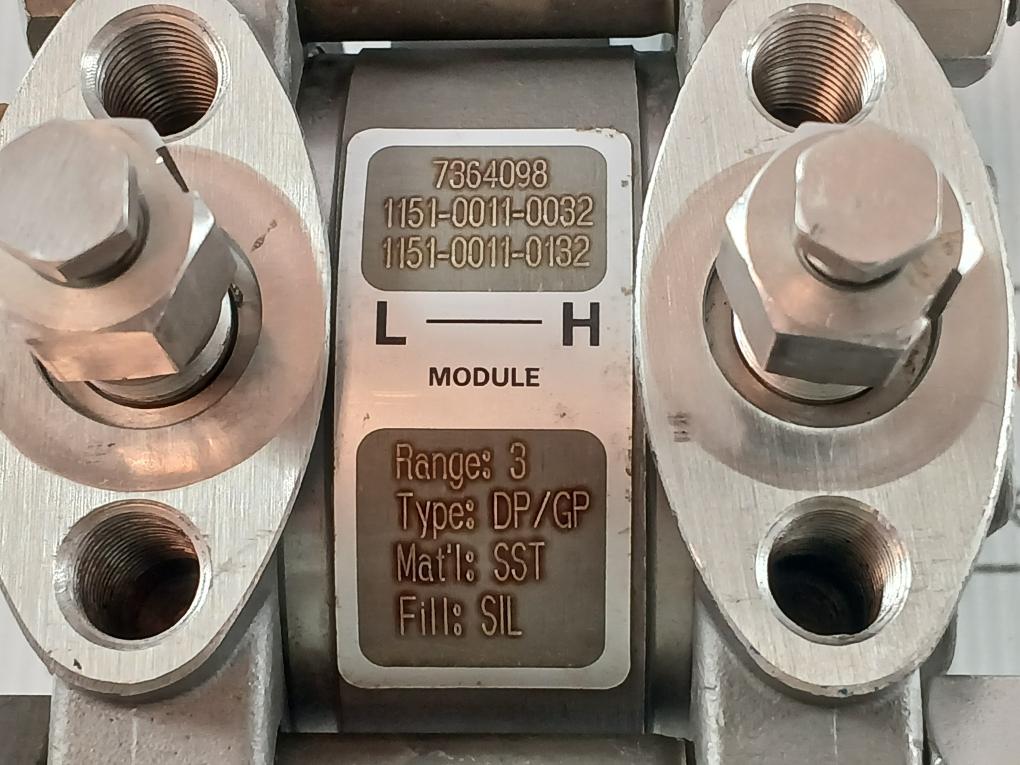 1151 Dp3S22B1L4 Pressure Transmitter Rosemount