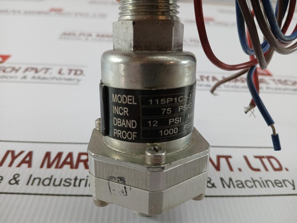115P1C3-1705 Neo-dyn Pressure Switch 75 Psig