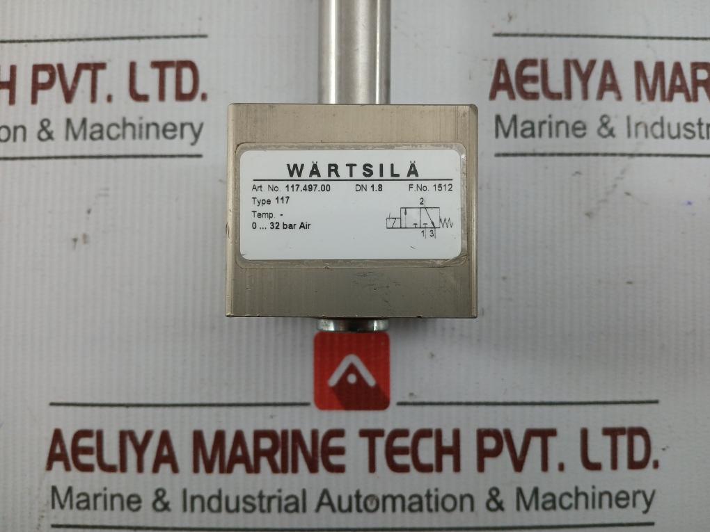 117.497.00 Solenoid Valve Wartsila 0-32 Bar Air
