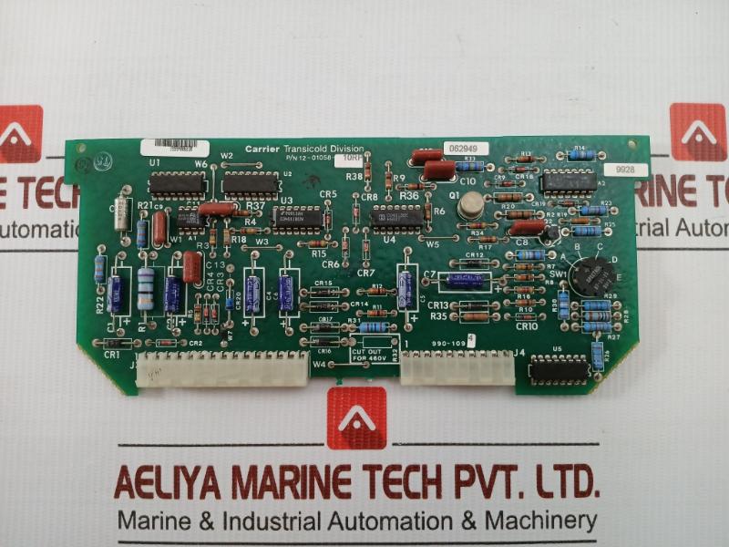 12-01058-10Rp Timing And Current Control Pcb Card Carrier Transicold