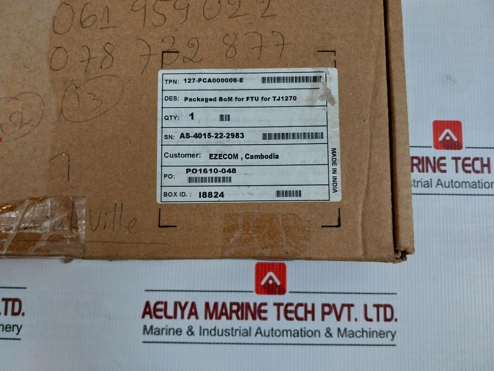 127-pca000006-e Fan Tray Unit Dc12V Revision 1 Tejas Network
